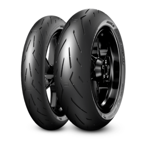 COPPIA 190/55ZR17 (75W)+120/70ZR17 (58W) Pirelli DIABLO ROSSO CORSA II con installazione