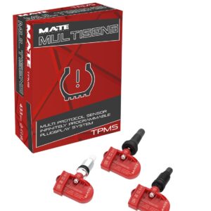 Set 4 Sensori Tmps Mate Tyre Monitoring System pressione pneumatici